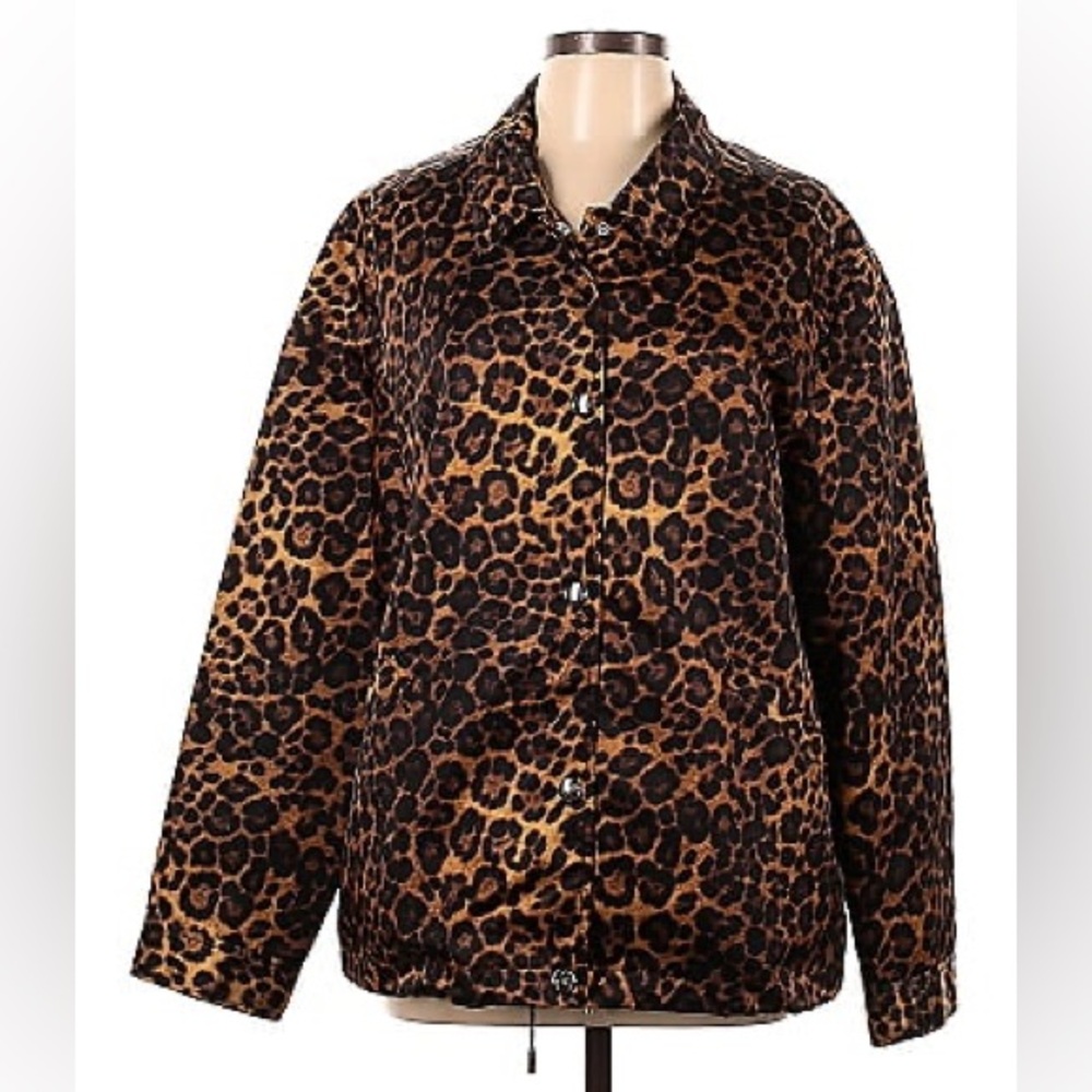 ALEXANDER WANG Leopard Print Jacket
